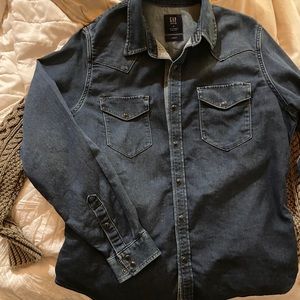 Gap denim men’s shirt